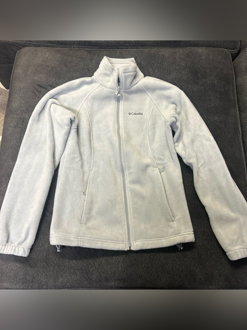 Columbia Women's Light Blue Full-Zip Fleece Jacket